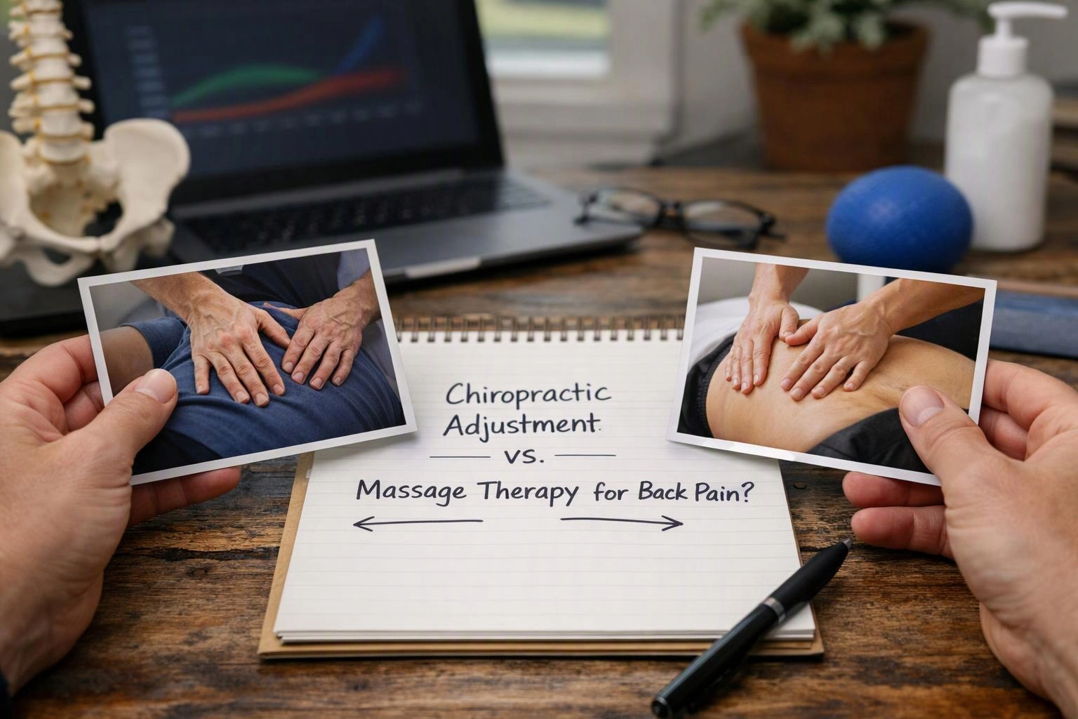 Chiropractic Adjustment or Massage Therapy for Back Pain?