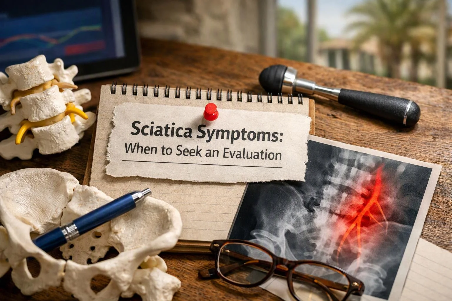 Sciatica Symptoms: When to Seek an Evaluation